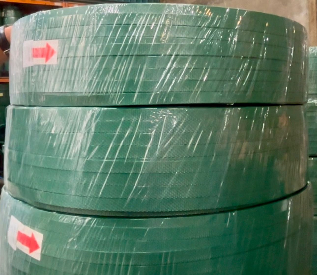 Strapping bands production